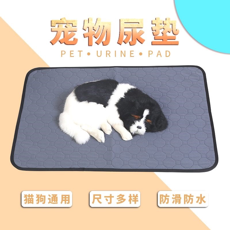 宠物防水防滑倒易清洗p四季通用耐咬耐磨防臭加厚垫子速干猫狗尿