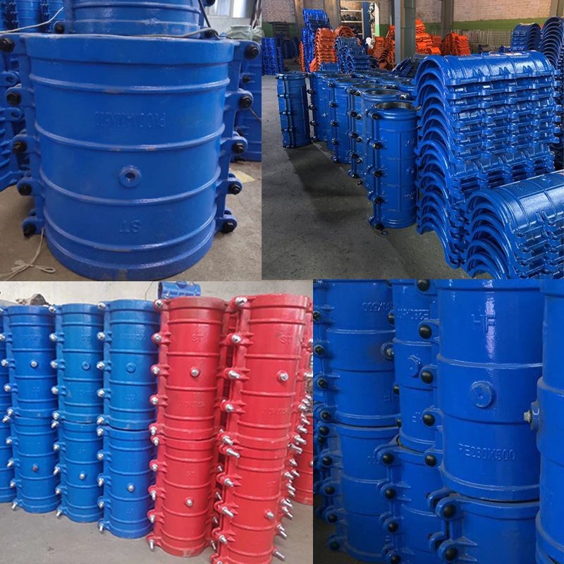 铸铁管加长哈夫节抢修器 管道快速堵漏 PE/PVCO补漏接头50cm长1米