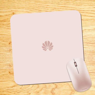 鼠标垫粉色笔记本电脑办公桌垫绿色男大小号简约可爱女生胶垫定制