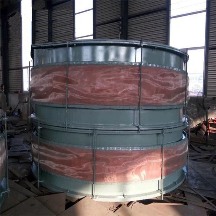 定制圆形硅橡胶非金属补偿器 非金属织物补偿器 氟橡胶复合软连接