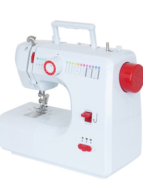 26外贸跨境新品FHSM-700多功能16线迹缝纫机迷你便携式锁边家用电