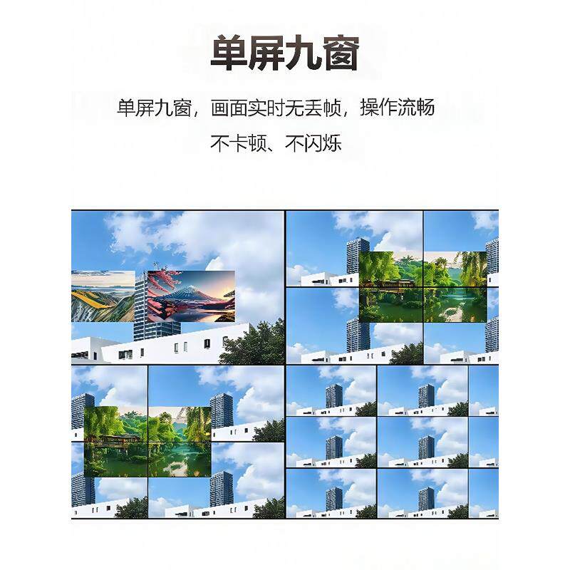 HDMI多屏拼接处理器4K拼接屏LED外置图像处理器无缝矩阵控制器