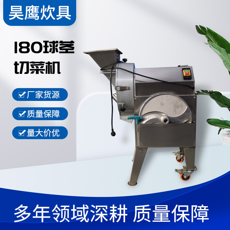 180球茎切菜机全自动多功能食堂大型切丝切片切丁机器厂家