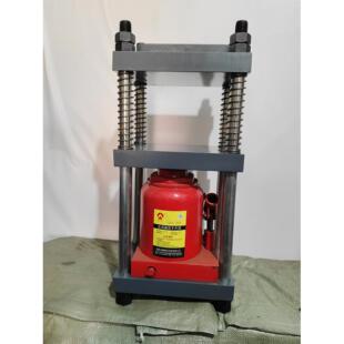 手动压力机液压千斤顶四柱打饼压样试实验模具压片压粉模型制样器