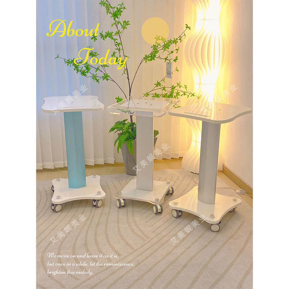美容仪器推车高档简约小气泡推车底座置物架子美容院小推车工具车