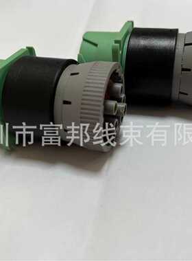 9pin J1939 Type 2 to 6pin J1708柴油车诊断线束 转接双并线