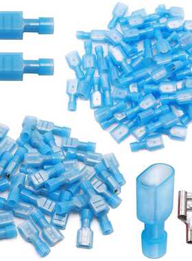 200pcs 袋装 16-14AWG尼龙 铲型公母绝缘压接端子连接器