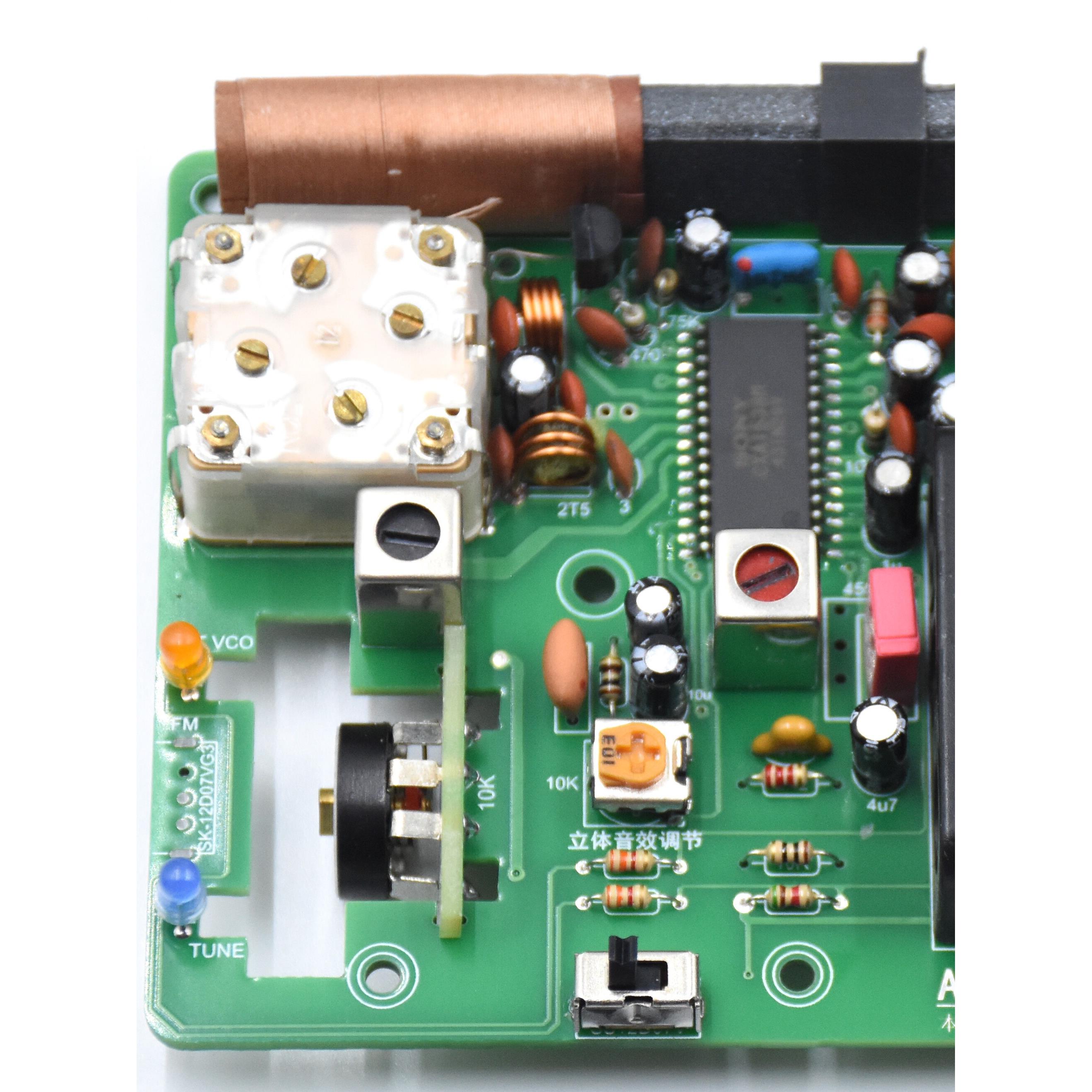 AEG 5370590472122P3无线电套件便携式学校调频Amfm实验无线电DIY