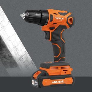 正品铁锚锂电工具安靠锂电无刷电钻20V工业级冲击钻电起子手电钻