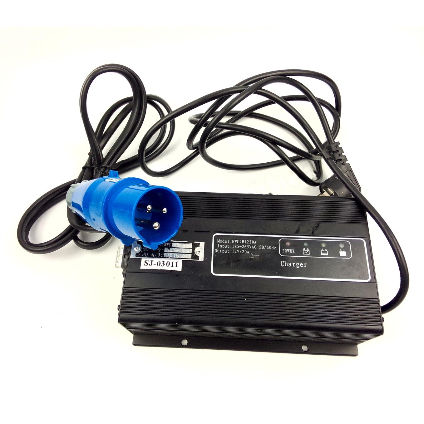 叉车充电机12V15A/18A/20A半电动升高车堆高车诺力加力猎诺充电器