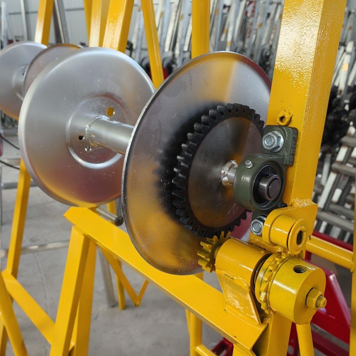 手摇自刹车潜水泵井架子捞井下泵支架深水井打捞水泵齿轮井架农用