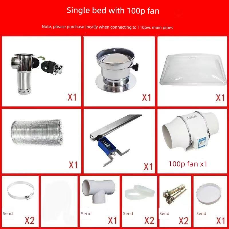 艾灸排烟系统健康中心移动式烟气净化器艾灸排烟机艾灸排烟机