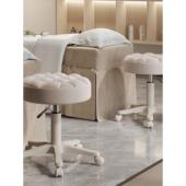 美容凳子美容院专用旋转升降滑轮美发大工椅美甲圆凳理发店师傅凳