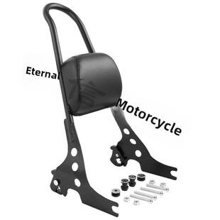 摩托车配件 哈雷XL883 1200 X48改装后靠背 快拆卸 坐垫 后尾架
