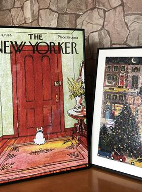 纽约客拼图相框1000片70×50x75金属画框3djp拼图框500片裱框可定