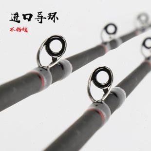 1.2米筏钓竿软尾钓鱼竿微铅杆船钓竿实木手柄阀竿 桃源翠弧筏1.1