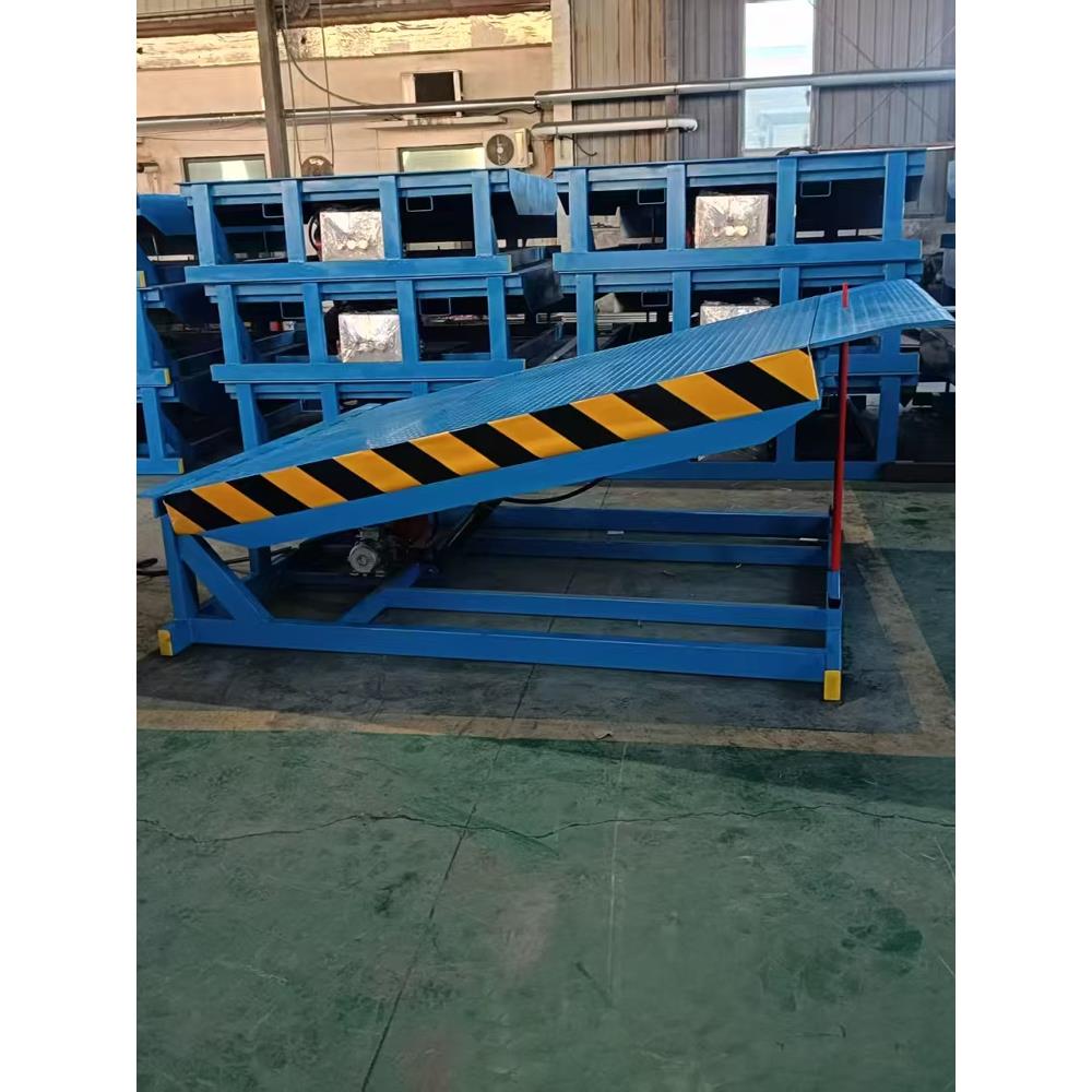 固定式登车桥6吨8吨集装箱装卸货平台电动液压月台高度升降调节板