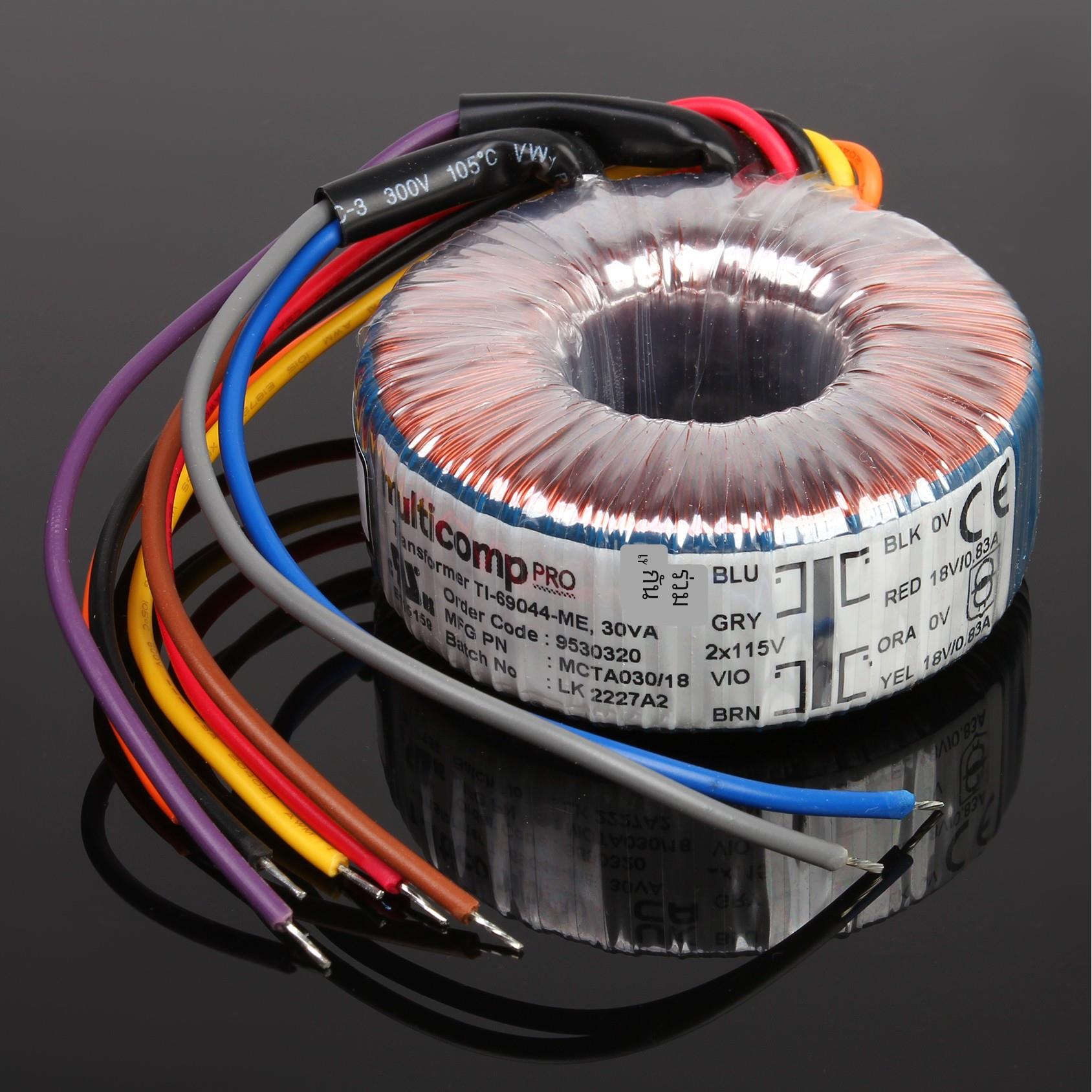 箭猪30W 6V 9V 12V 15V 18V 25V原装进口环形变压器 发烧环牛30VA
