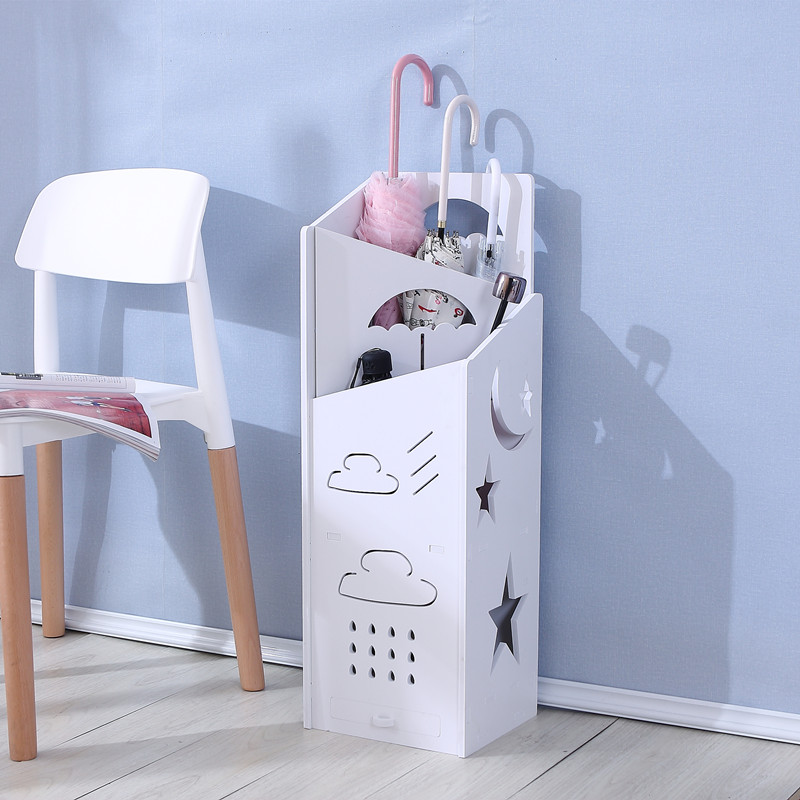 雨伞架放置架家用办公长短柄雨伞收纳架桶置物架子折伞架落地北欧