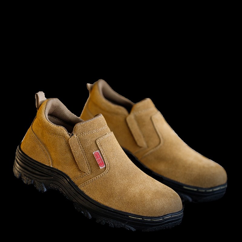 耐高温劳保鞋男款士o防砸防刺穿钢头电焊工专用高帮工地工作鞋冶