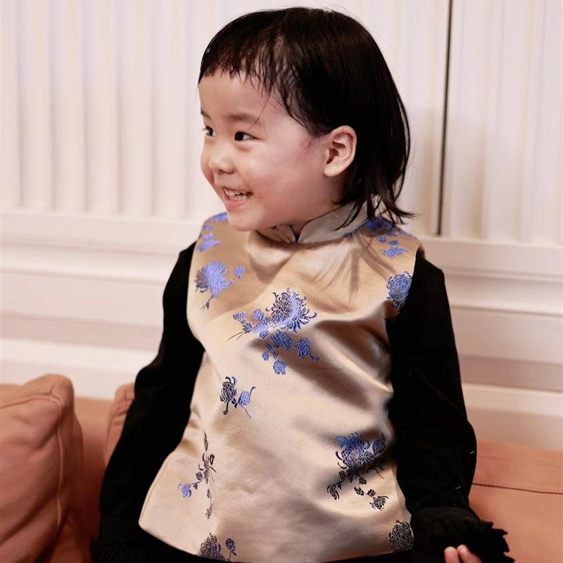 万物生金系列-儿童马甲女童织锦缎背心裙妈妈成人亲子装男童裤子,童装/婴儿装/亲子装,旗袍,淘宝优惠券,粉丝福利购,淘宝优惠卷