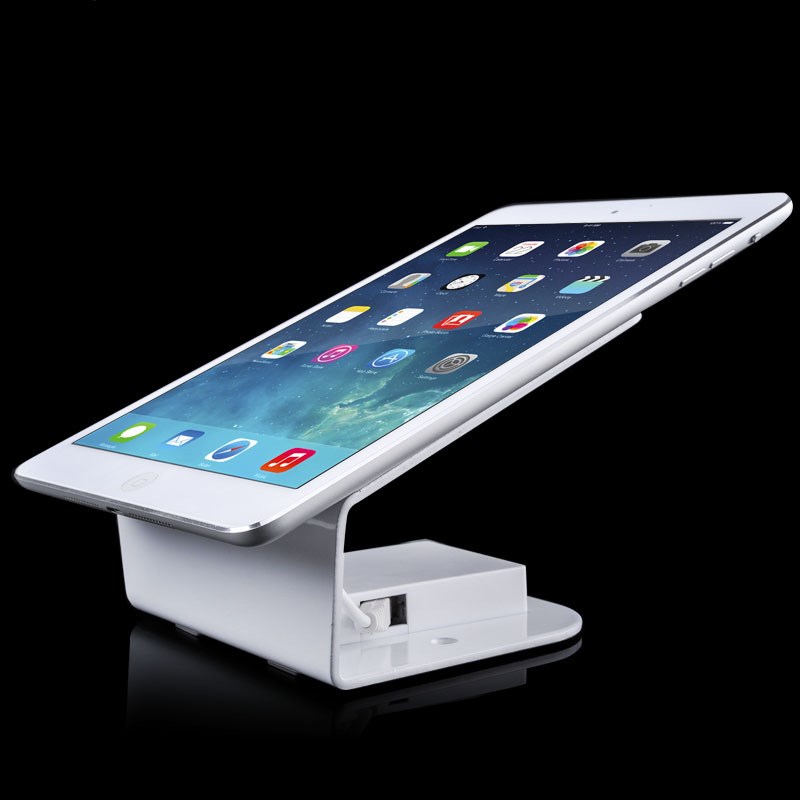 夷希微平板防盗器手机体验柜台pad展示架托充电架电脑支架