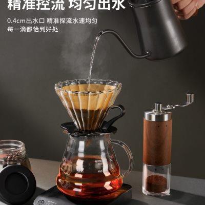 手冲咖啡壶套装手磨咖啡机手摇家用小型咖啡豆研磨器具全套咖啡机