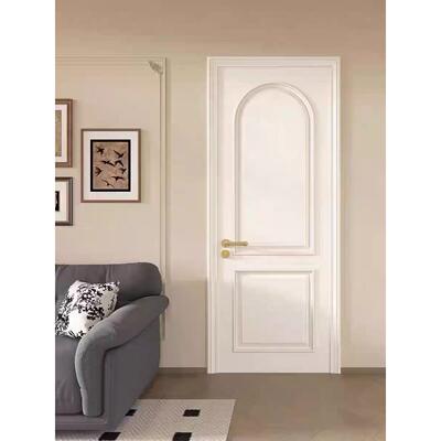 法式实木门烤漆门卧室门室内门卫生间门房间门厨房双开门全屋定制