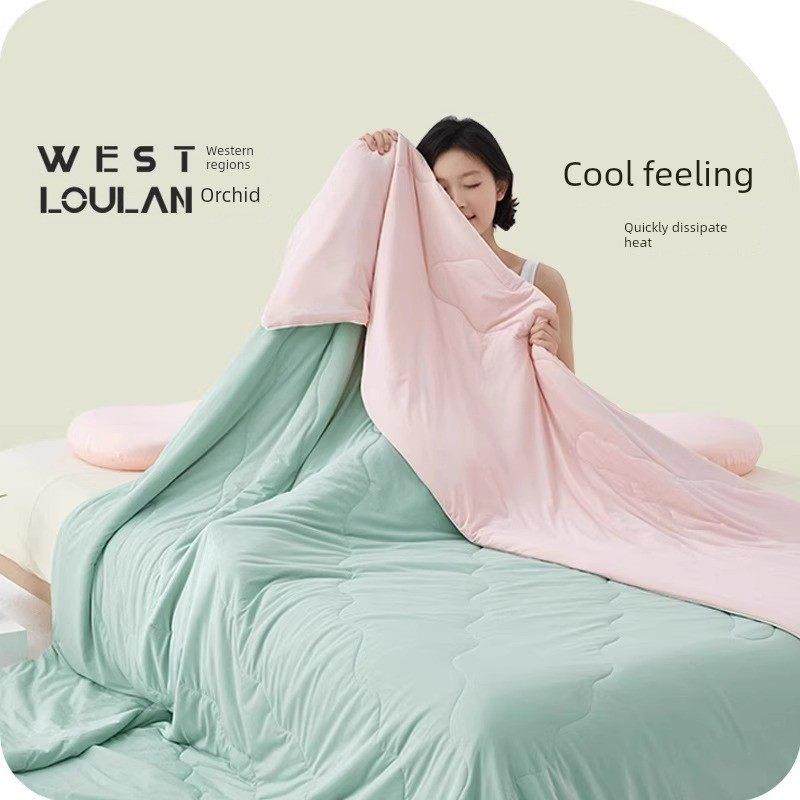 西楼兰富婆被清凉冰皮透气冰淇淋夏季清凉被子a级母婴级空调被可,床上用品,化纤被,淘宝优惠券,粉丝福利购,淘宝优惠卷