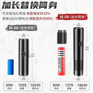 战术激光手电筒强光充电超亮迷你便携户外远射家用小型多功能变焦