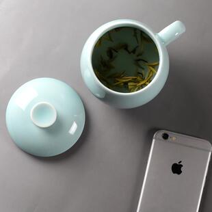 青瓷办公室会议个人泡茶杯陶瓷带盖过滤家用主人喝茶杯子特价