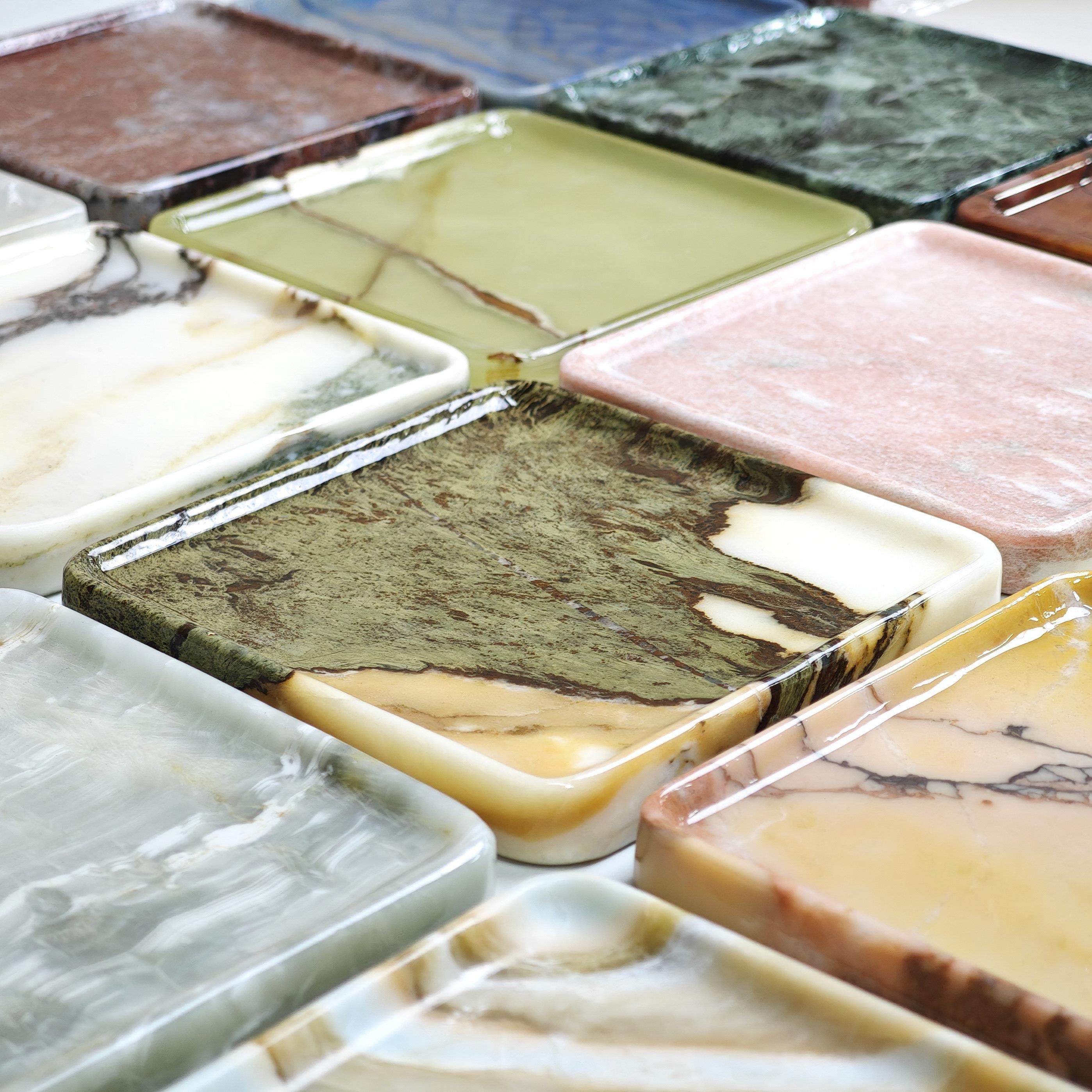 方形奢石托盘天然大理石装饰摆件轻奢高级感杯垫石材收纳香薰托盘,家居饰品,装饰摆件,淘宝优惠券,粉丝福利购,淘宝优惠卷