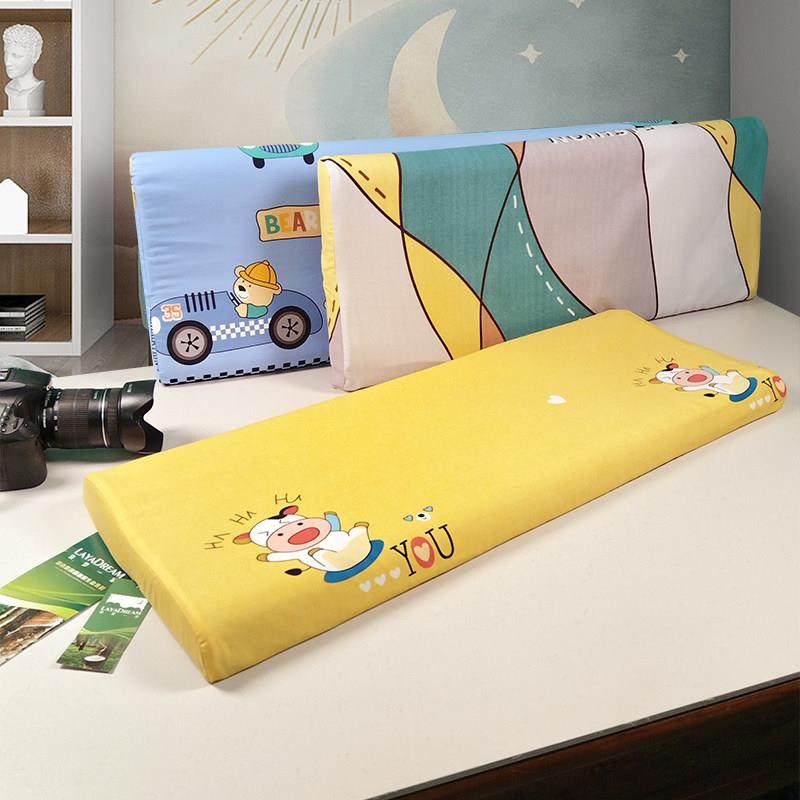儿童枕头长版1-3-6岁小孩专用小学生幼儿四季通用低薄防螨乳胶枕,床上用品,乳胶枕,淘宝优惠券,粉丝福利购,淘宝优惠卷