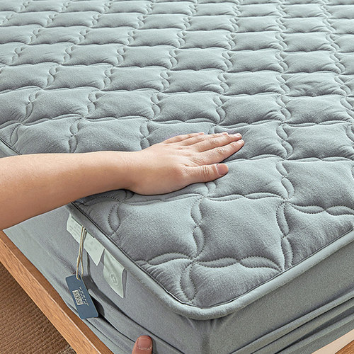 纯棉夹棉防水床笠隔尿垫床罩全y棉床套定制席梦思床垫保护套防尘