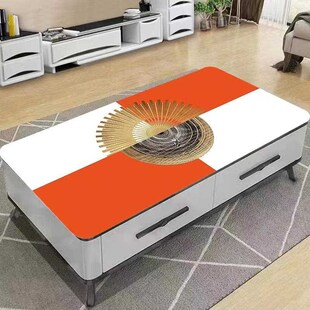 皮革厚桌布茶几电视柜不透v明桌垫防水防油免洗台布可裁剪高档盖