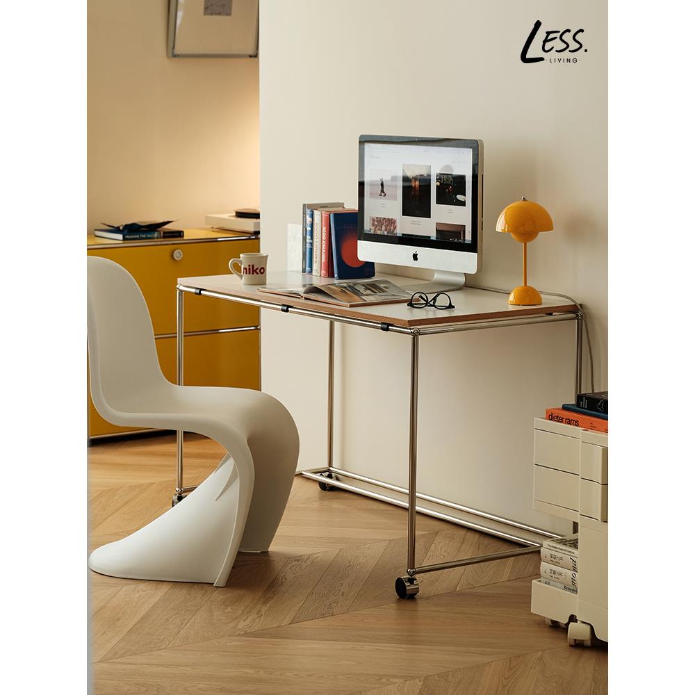 less living包豪斯中古可移动书桌现代简约家用小户型电脑办公桌