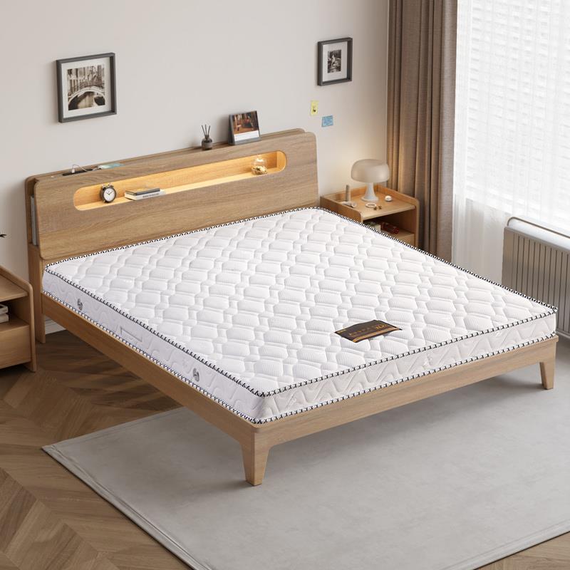 席梦思床垫1.2m1.35米独立弹簧垫软硬两用偏硬经济型可定制13CM厚