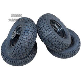 四轮小沙滩车卡丁车割草机12*5.00-6真空12X5.00-6寸卡槽轮胎轮毂