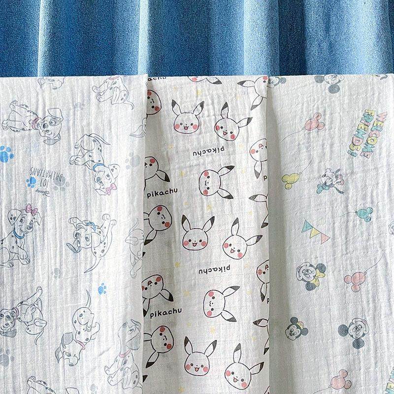 缘单~日本姆明新生婴儿纯棉纱布浴巾宝宝抱被小盖毯柔软120*120薄,婴童用品,毯子,淘宝优惠券,粉丝福利购,淘宝优惠卷