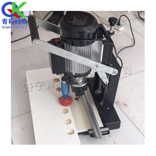 小型单头手提铰链钻 橱柜衣柜活页钻孔机 自动板式家具钻孔设备