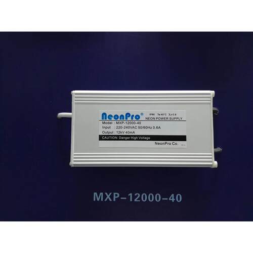 虹霸电子式霓虹灯变压器MXP12kv15KV 40mA负载高频高压安定器电源