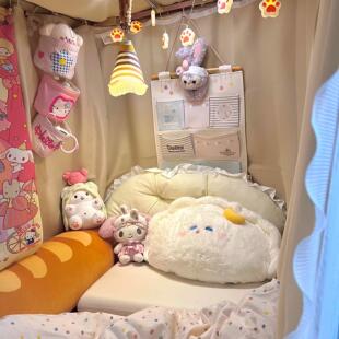 水饺抱枕女生睡觉专用宿舍靠枕沙发靠垫夹腿睡觉趴睡枕床头靠背