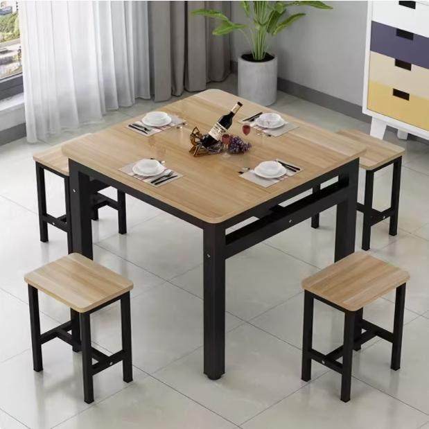 家用小吃饭店餐桌椅组合餐饮食堂餐桌快餐店小方桌吃饭桌简约餐桌,住宅家具,板木餐桌,淘宝优惠券,粉丝福利购,淘宝优惠卷