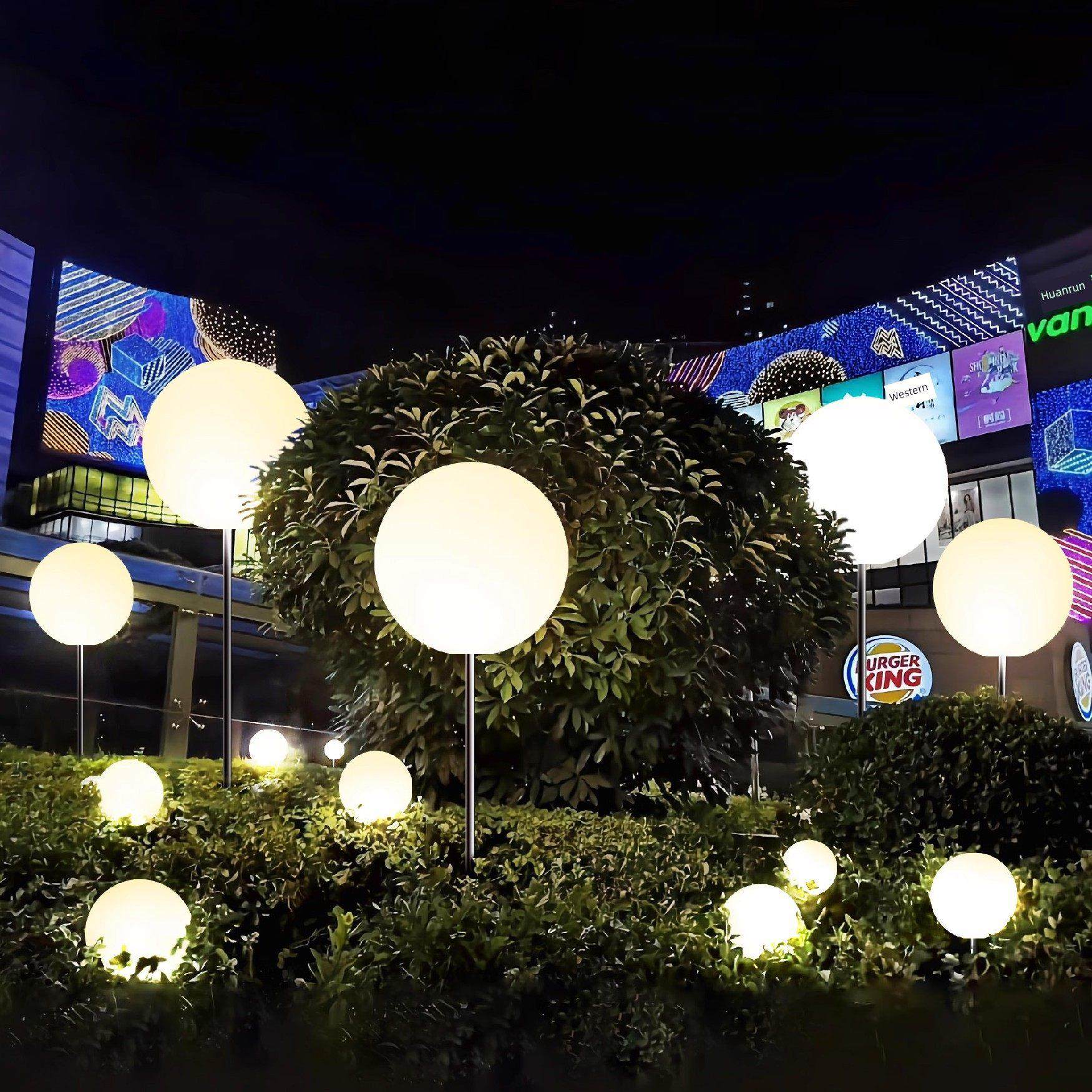 Led发光球灯户外防水草坪灯彩色庭院装饰灯地板景观球灯球灯,家装灯饰光源,景观庭院灯饰,淘宝优惠券,粉丝福利购,淘宝优惠卷