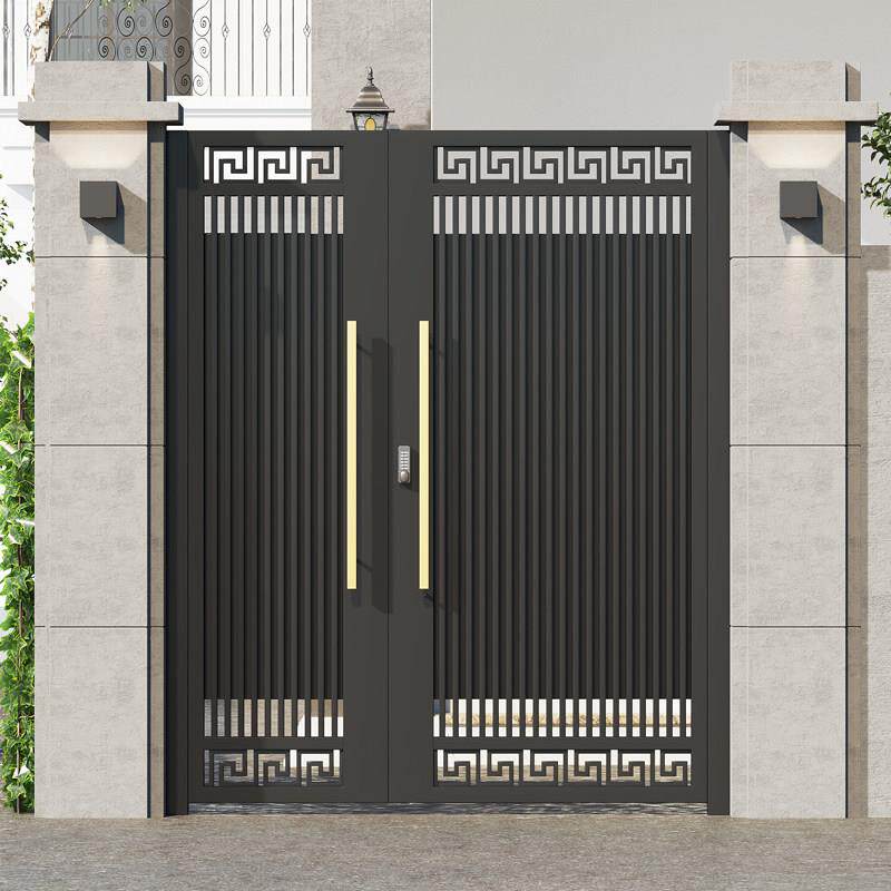 铝合金别墅庭院门自建房户外铁艺花园乡村大门单开大门院子大门