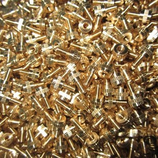 五金车件定做 注塑花键 深圳自动车床五金加工注塑铜件 螺丝螺母