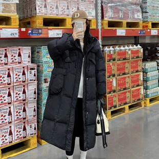 胖mm大码女装连帽加厚r棉服女秋季韩版时尚学院风中长款棉袄外套