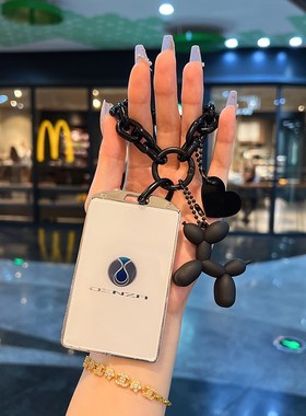 专用于腾势d9卡片钥匙套n7壳n8车NFCL卡套高档保护遥控包扣男女