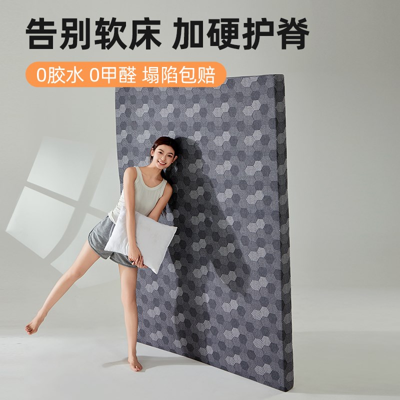 定制高密度学生宿舍单人记忆棉床垫D加厚榻榻米硬床家用床褥海绵