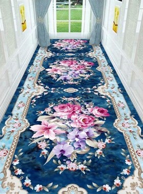 凡匠甄选北欧风地毯楼道过道家用玄关防滑垫酒店宾馆走廊地垫定制